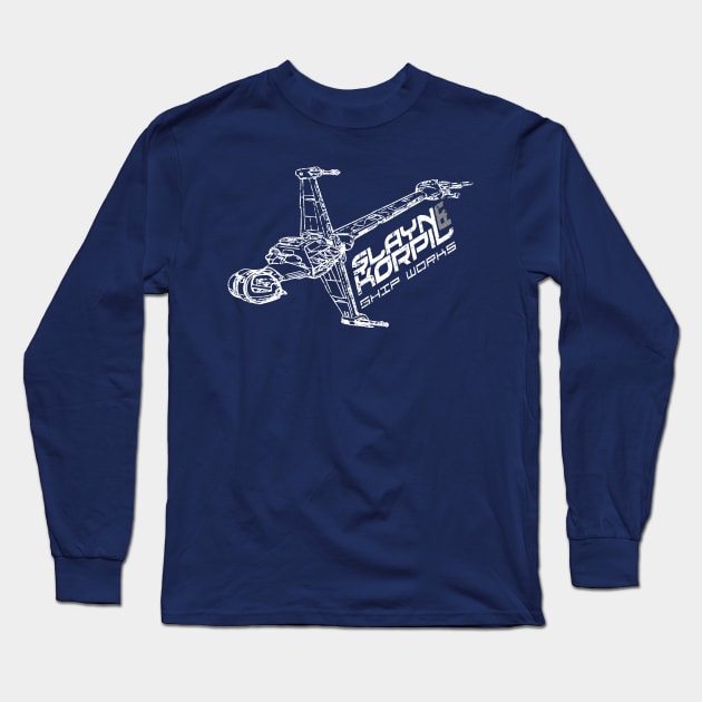 Slayn-Korpil Long Sleeve T-Shirt by MindsparkCreative